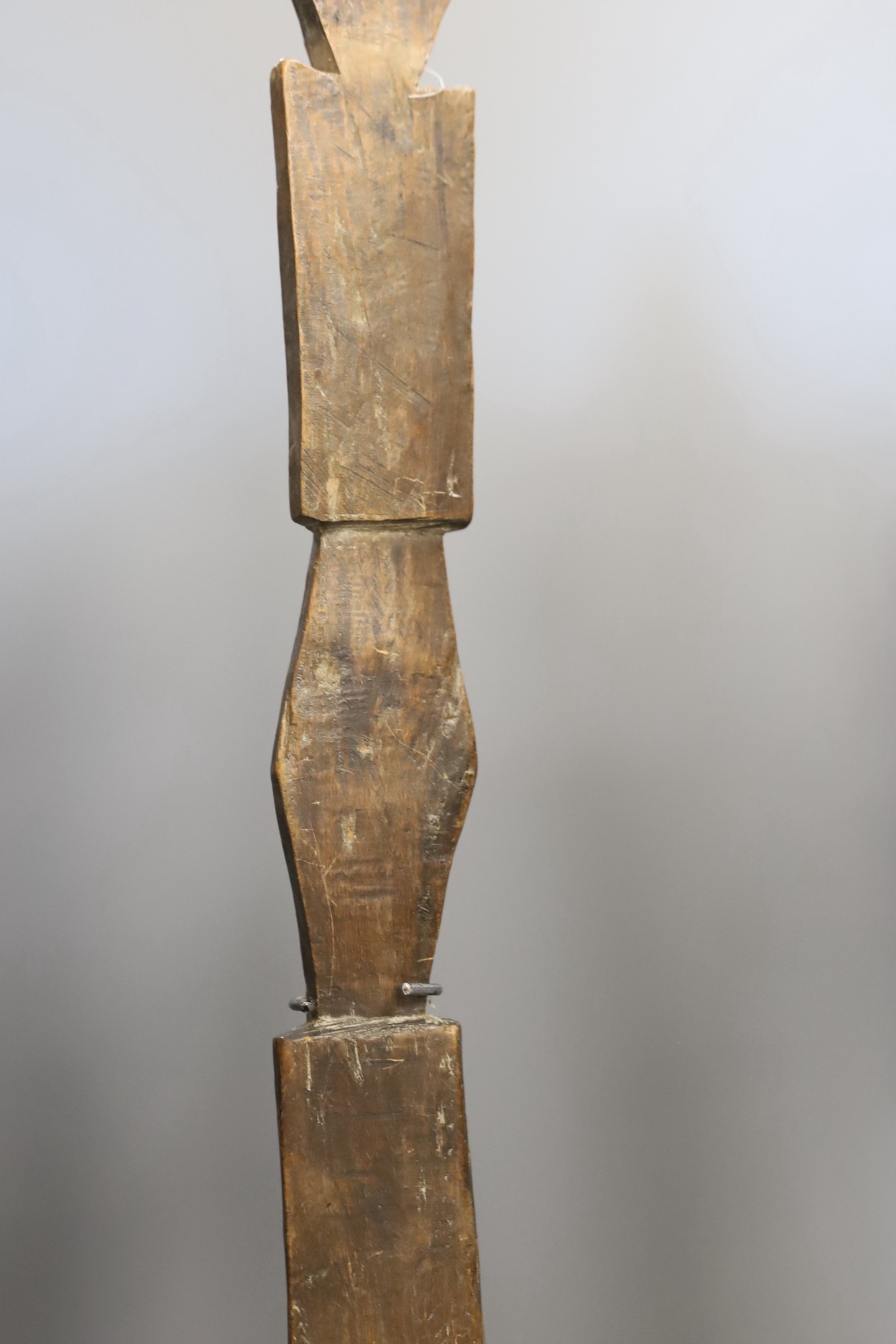 Three Sudanese chip-carved spoons